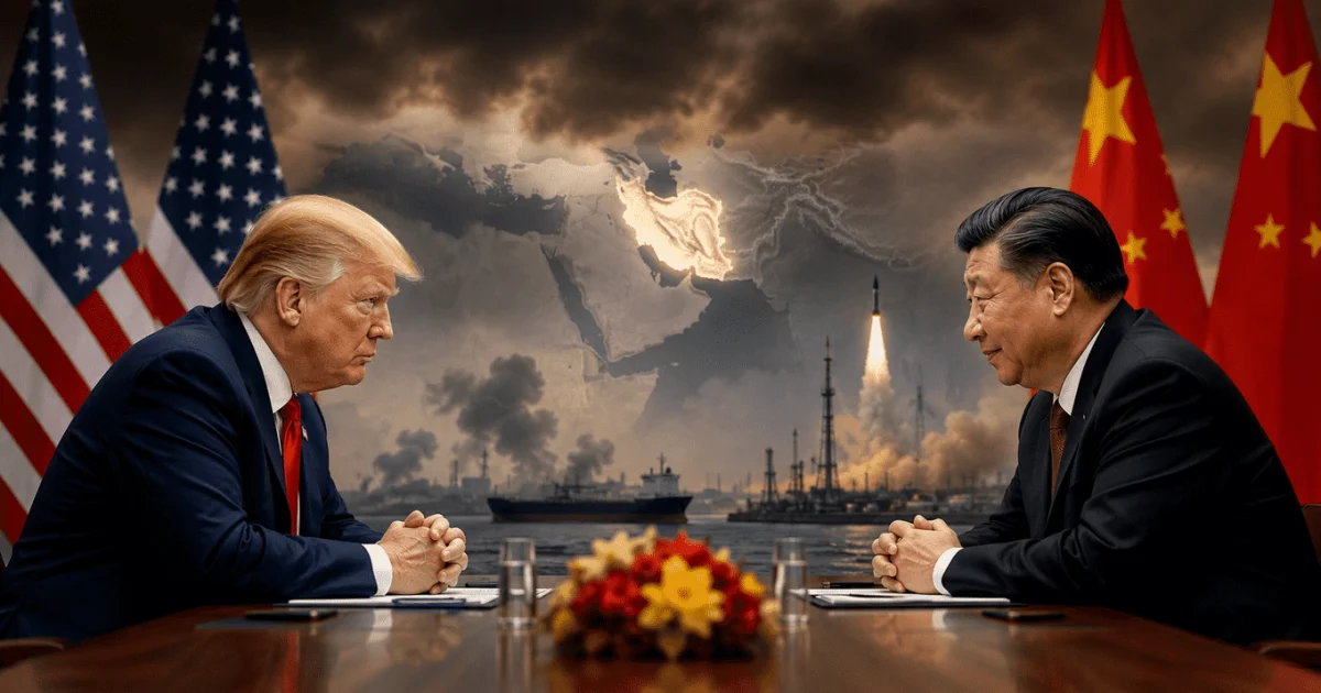 Trump–Xi Summit in China: Diplomatic Nerves Tested as Iran Conflict Casts a Shadow