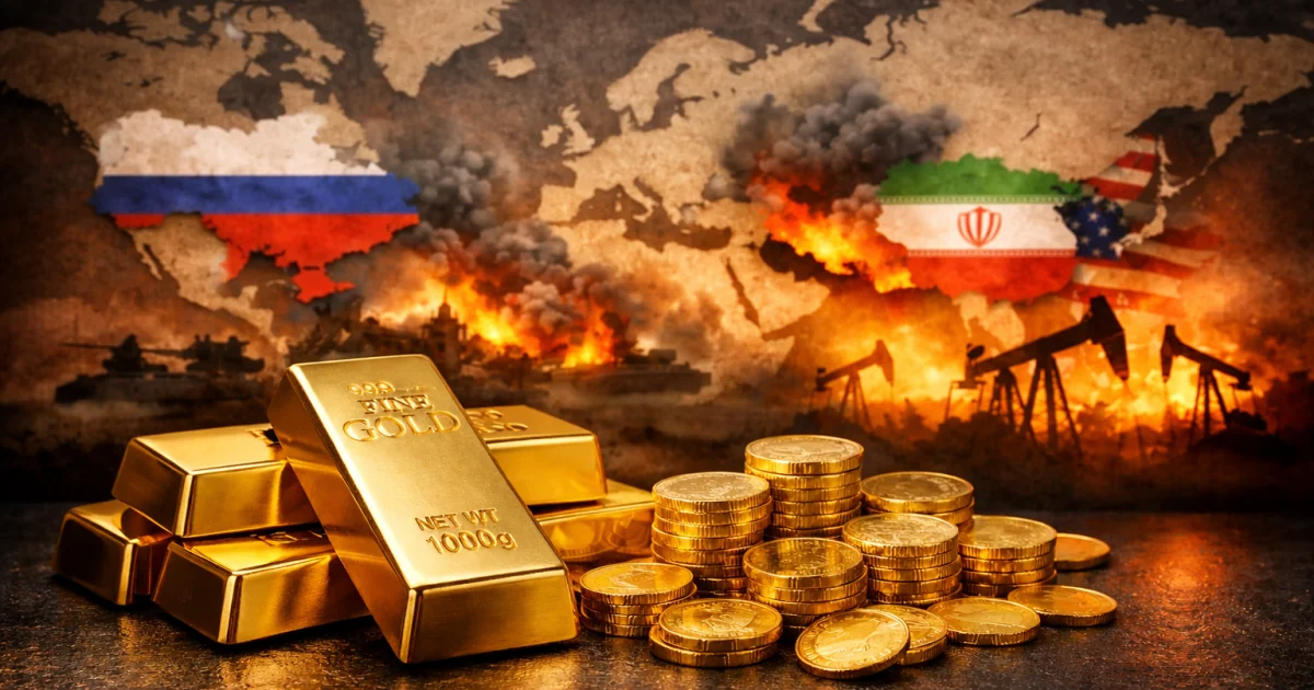 Gold Eyes Modest Upside as Geopolitical Risks Persist Despite Russia – Ukraine and U.S – Iran Peace Talks