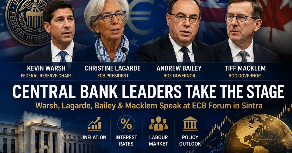Central Bank Leaders Take the Stage: Warsh in Focus as Markets Prepare for High Volatility